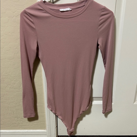 Elodie Ribbed Long Sleeve Bodysuit - Picture 5 of 8